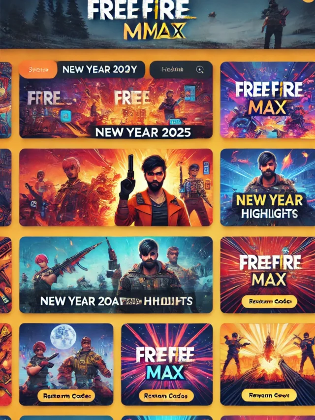 Garena Free Fire Max Redeem Codes Today: New Year offers 2025!